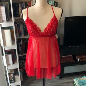 Babydoll Lingerie & Thong Set | NWT